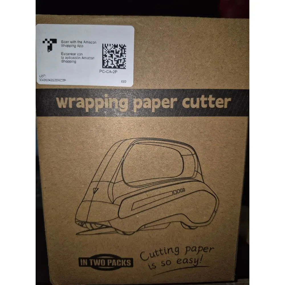 2PC Wrapping Paper Cutter 5 Blades Total Any Size Gift Wrapping Paper Roll s22